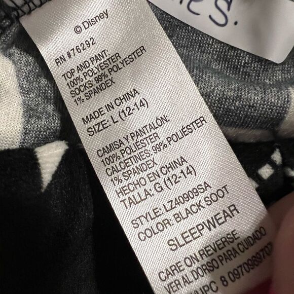 Nightmare before Christmas Jack skeleton size L sleep joggers - Picture 4 of 6